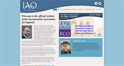 Desktop Screenshot of iao.org.uk
